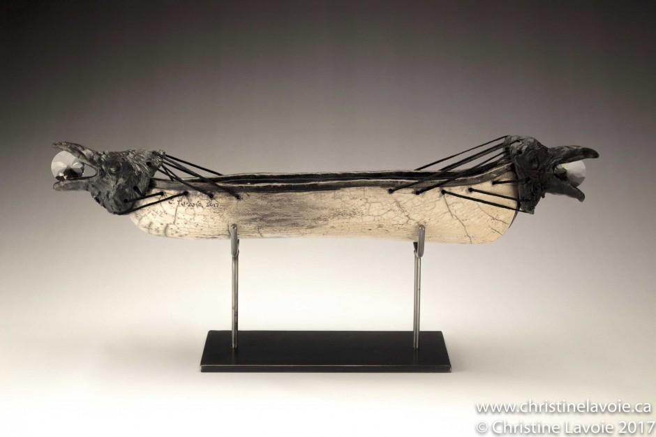 Quand Corbeau cola la lune Canoe - Christine Lavoie