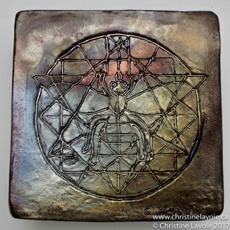 Sacred Geometry: Vitruvian Bee - Christine Lavoie